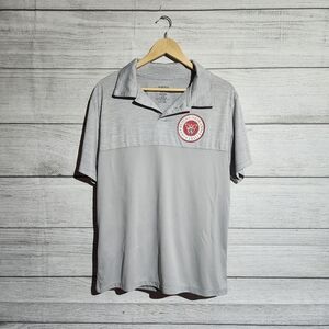 Western Colorado University Gray Polo Shirt, Size M